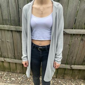 NY&C grey cardigan